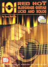 101 Red Hot Bluegrass Guitar Licks Guitar and Fretted sheet music cover